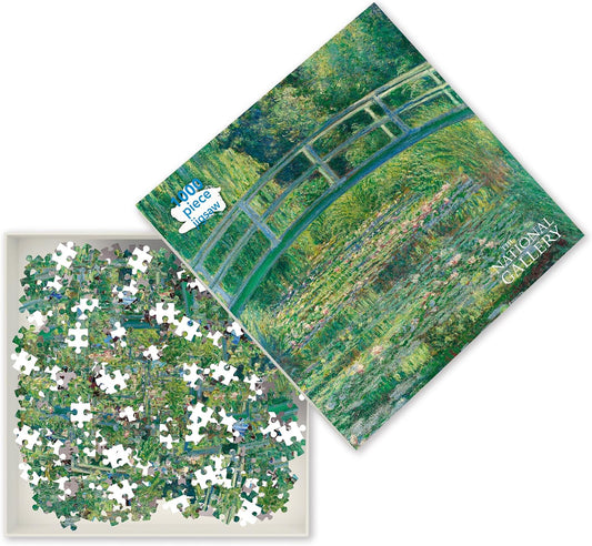 Adult Jigsaw Puzzle National Gallery: Monet: The Water-Lily Pond: 1000-Piece